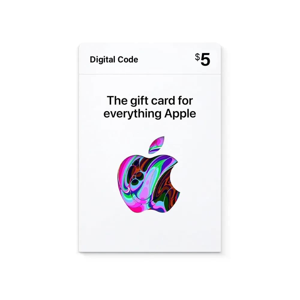 Free $5 Apple Gift Card